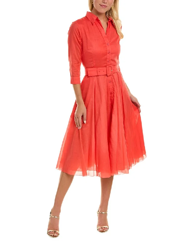 Samantha Sung Avenue Shirtdress Women's Elegant Evening Outfit