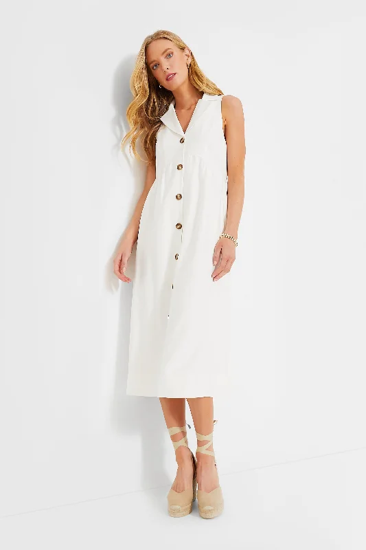 White Jules Dress Women's Apparel And Garments