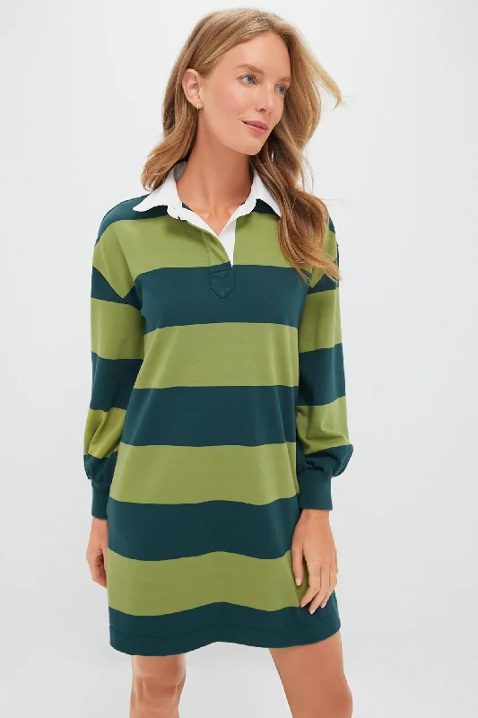 Woodbine and Junebug Stripe Baker Rugby Dress Women's Vintage Clothes