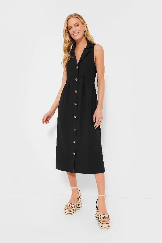 Black Jules Dress Women's Stylish Casual Garments