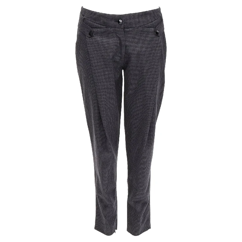 Stella McCartney wool houndstooth pleat pants Timeless Women's Clothing