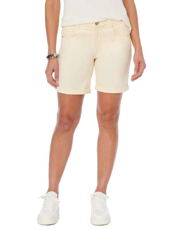 7" Shorts In Lemon Lush Best Online Boutiques For Women