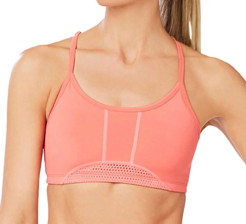 Exceed Low Impact Sports Bra In Rose Of Sharon Fashion Women's Clothing