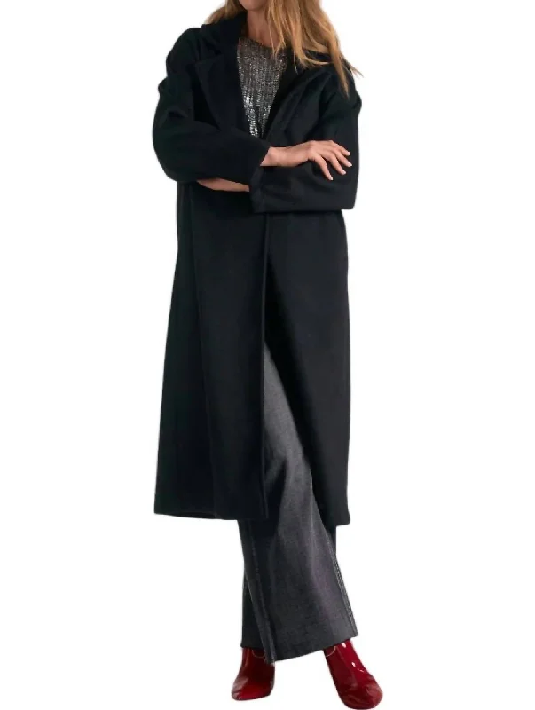 Tori Trench Coat In Black Women's Formal Event Outfit