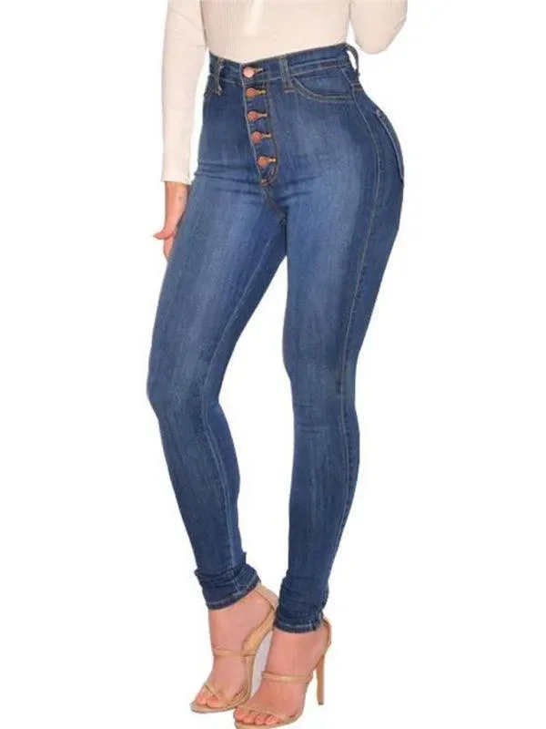 Women High Waist Skinny Jeans Women's Outdoor Activity Garments