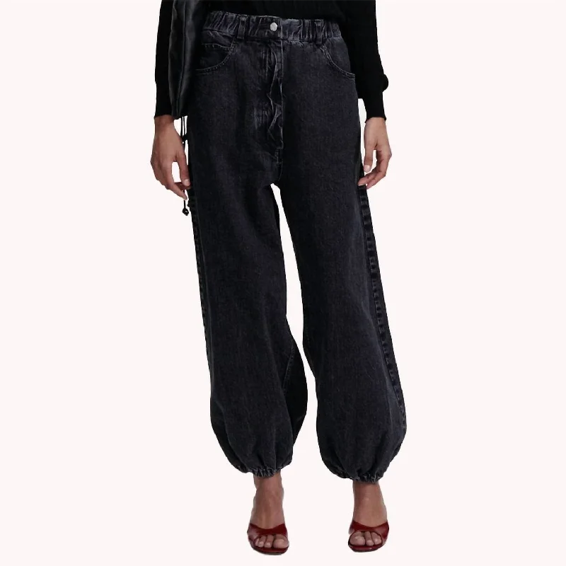 Tuta Pants In Black Women's Travel Garments