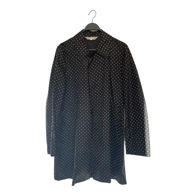 COMME des GARCONS/Jacket/L/Polka dot/Nylon/BLK/Single Breasted/ Women's Evening Wear for Special Occasions