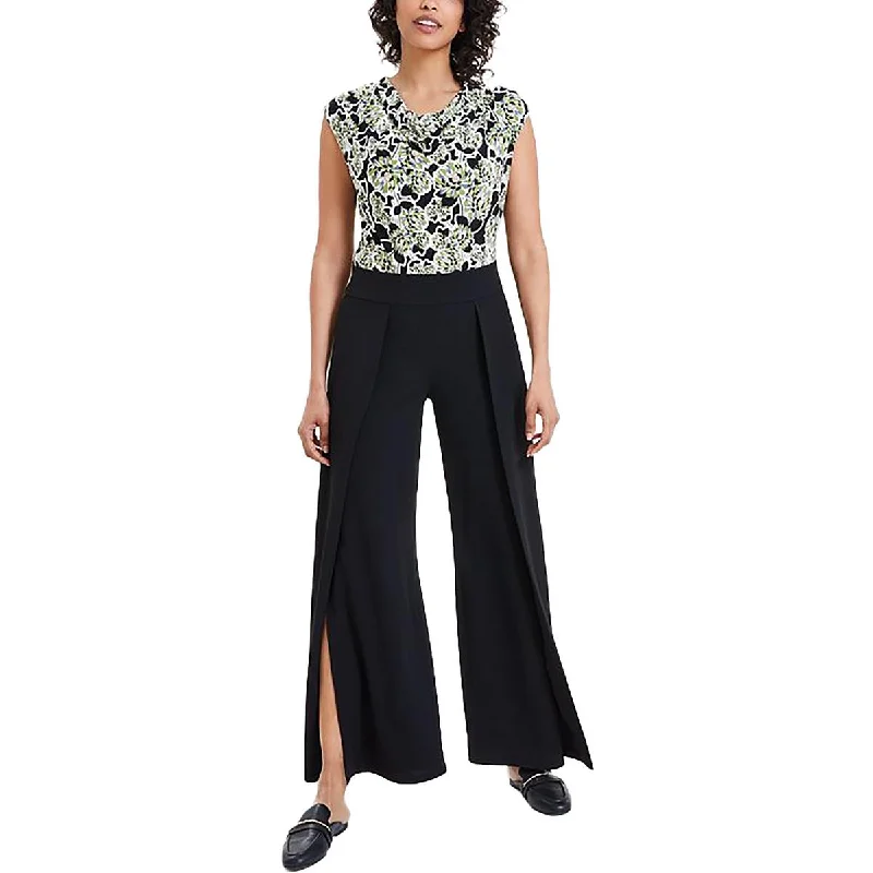 Womens Solid High Rise Palazzo Pants Sale For Women