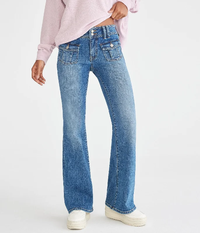 Aeropostale Flare Low-Rise Jean Clothes For Woman