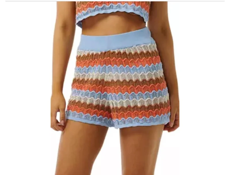 Santorini Sun Crochet Short In Multi Affordable Trendy Clothes For Women