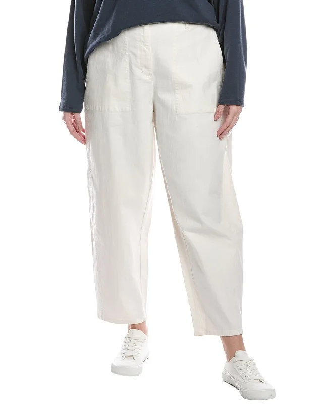 EILEEN FISHER Plus Ankle Lantern Pant Women's Fashionable Attire For Work