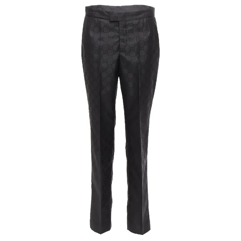 Gucci Tom Ford GG monogram tape dress pants Women's Vacation Clothes