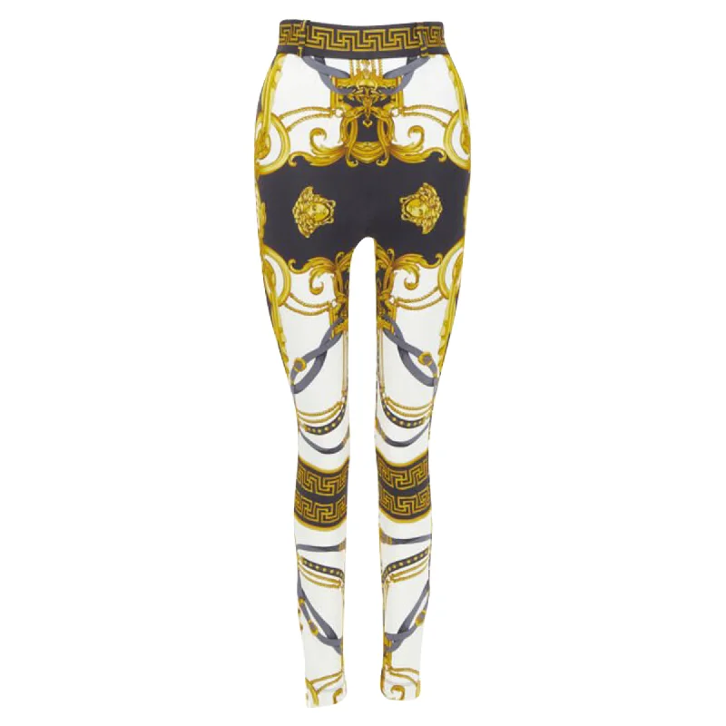 Versace Rodeo Barocco harness legging pants Sustainable Women's Clothes