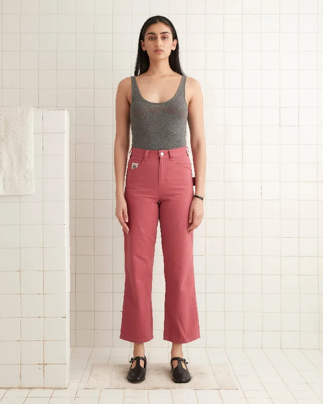 Knolly Brook Trousers - Pink Women's Vintage Garments