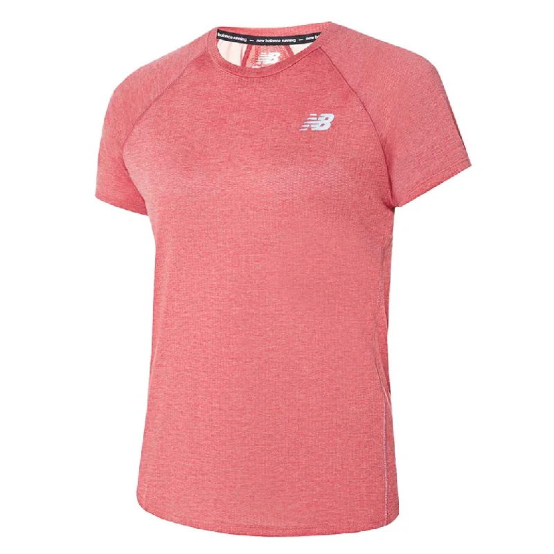 New Balance - Women's Impact Run Short Sleeve T-Shirt (WT21262 ASO) Women's Activewear Apparel