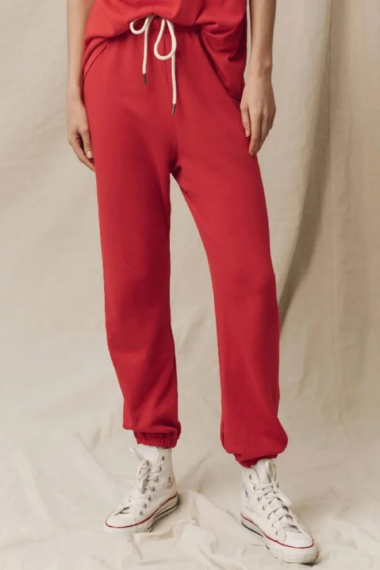 Stadium Sweatpant In Campfire Women's Clothing And Garments Sets