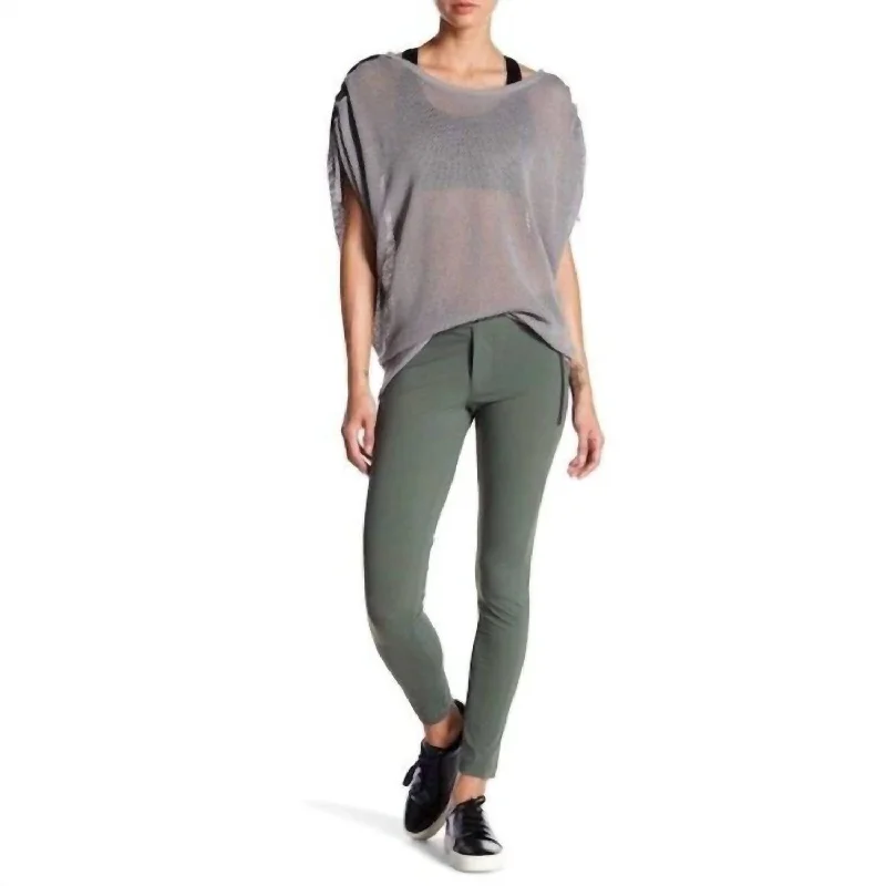 Triumph Stretch Skinny Pants In Green Affordable Women's Attire