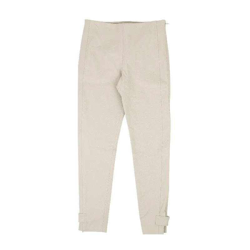 Moncler Polyamide Straight-Fit Pants - Gray Women's Vintage Attire