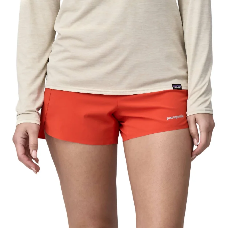 Women's Strider Pro Shorts In Pimento Red Timeless Women's Fashion Styles