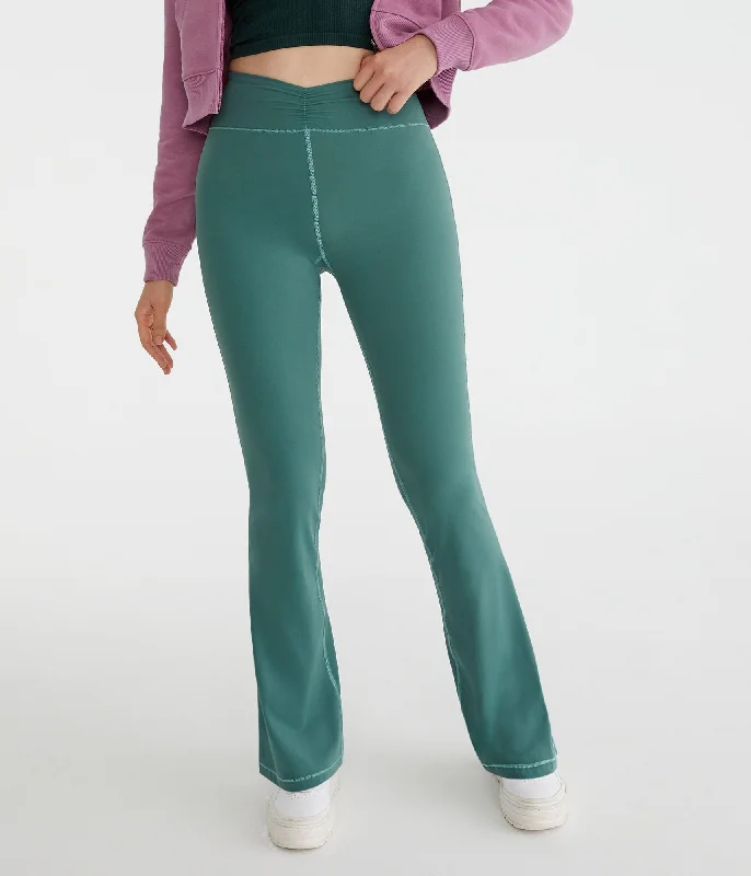 Aeropostale Flare Air Soft High-Rise Cinch Leggings Clothing Sales