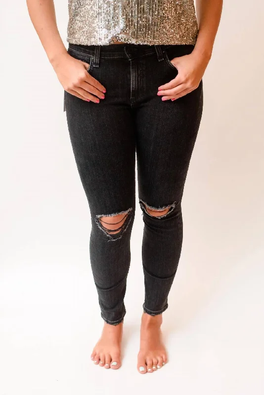 Mid Rise Jax Jean In Stone Women's Comfortable Garments