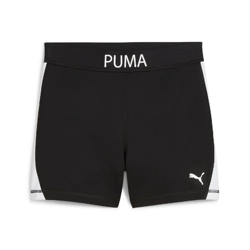 PUMA Women's STRONG High-Waisted 4" Short Tights Trendy Women's Fashion