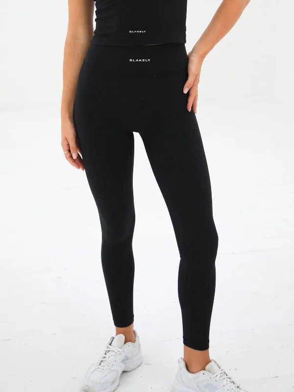 Ultimate Soft Lifestyle Leggings - Black Affordable Women's Clothing