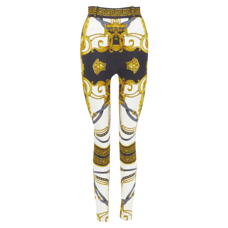 Versace Rodeo Barocco harness pants Stylish And Comfortable Clothing For Women