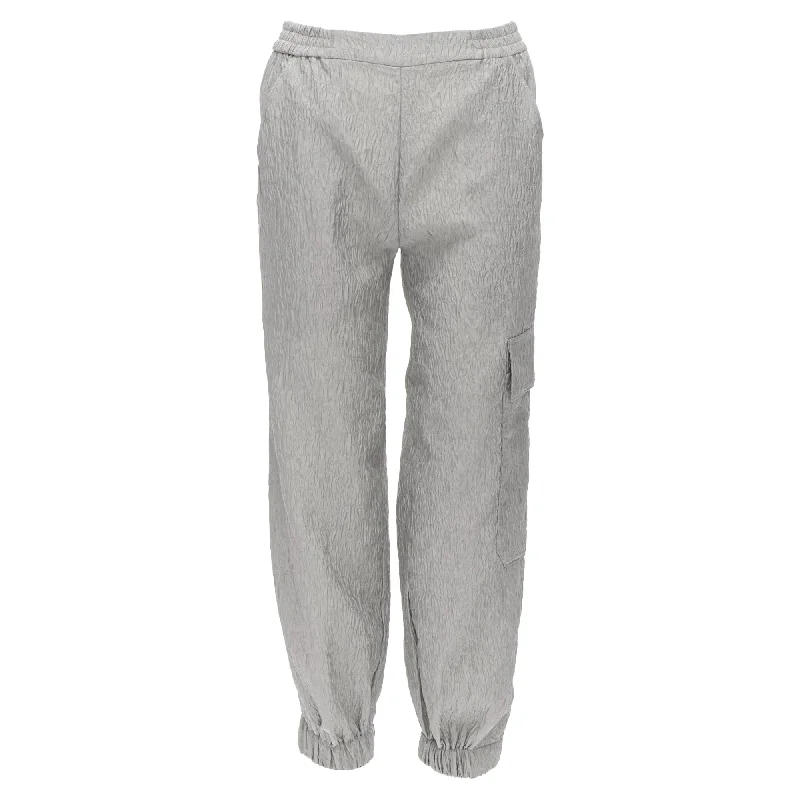 Cecilie Bahnsen Jackson matelasse cloque cargo track pants Women's Clothing Sets