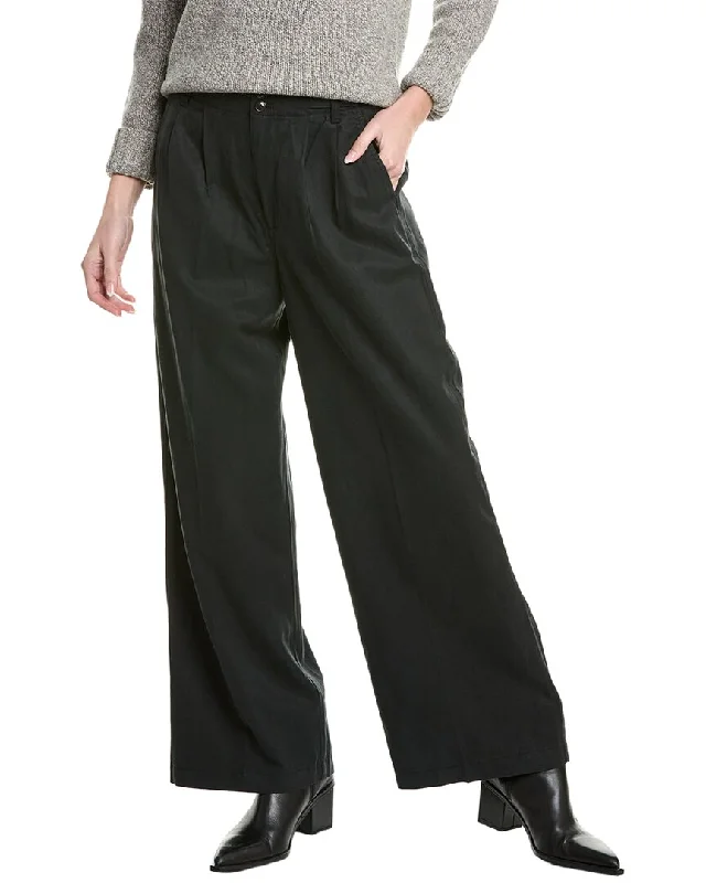 Madewell Harlow Linen-Blend Wide Leg Pant Affordable Women's Clothing Sale Online