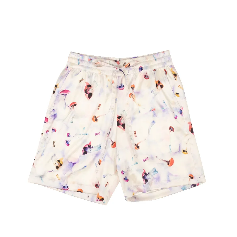 Psychworld X Nahmias Mushroom Shorts - White Women's Elegant Formal Outfit