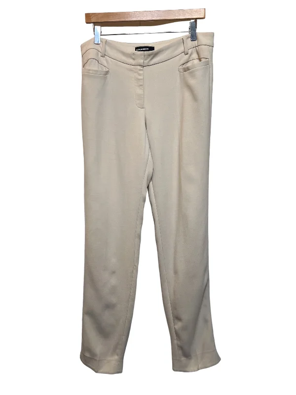 Cambio Women's Cream Trousers (W36) Women's Activewear Apparel