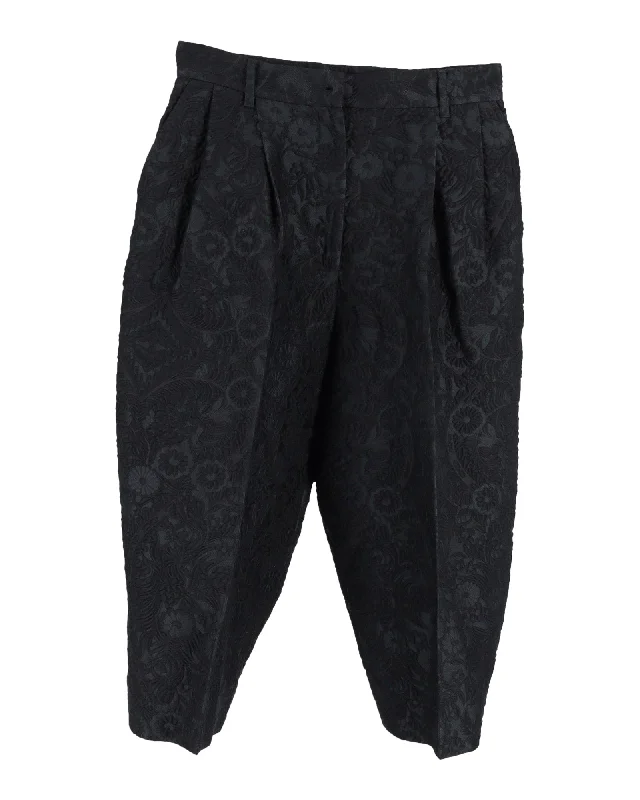 Dolce & Gabbana Harem Pants in Black Polyamide Chic Women's Outfit Ideas