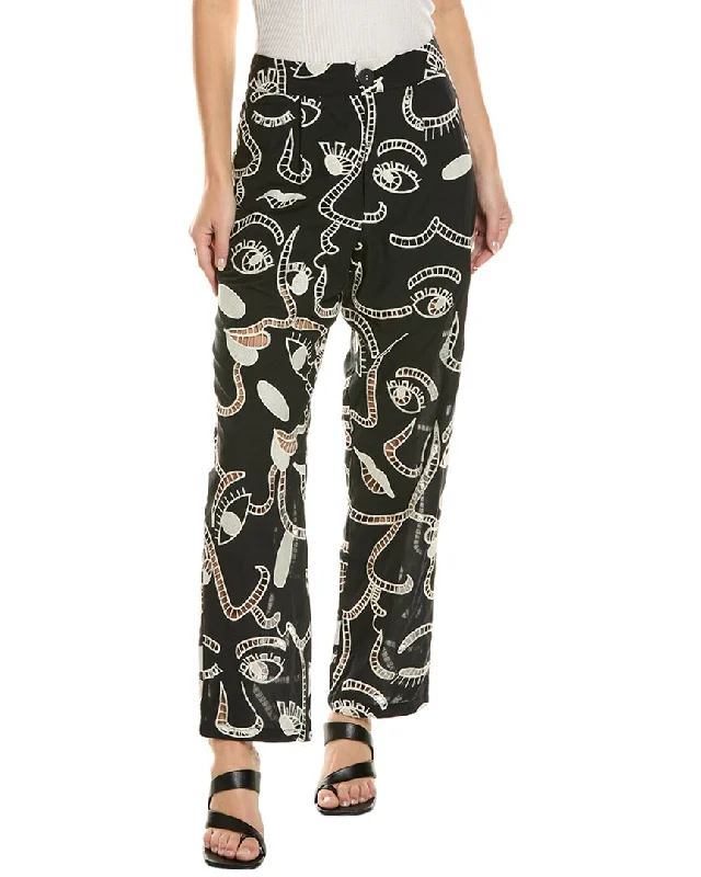 FARM Rio Embroidered Eyelet Pant Affordable Women's Clothing Online