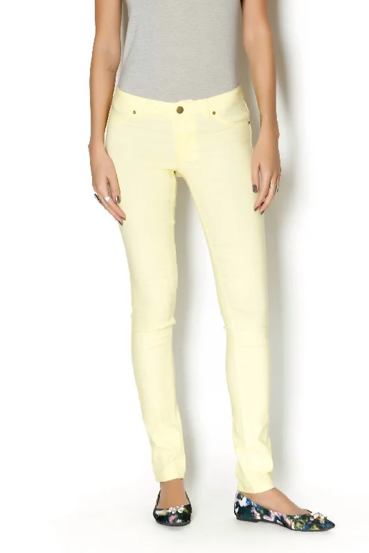 Neon Jegging Pant In Neon Yellow Women's Professional Garments