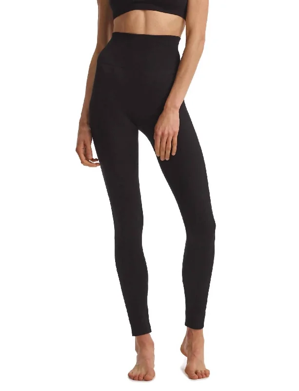 Studio Rib Legging In Black Women's Party Outfit