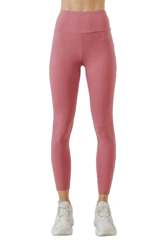 Comfortable Leggings In Cassis Flash Discount