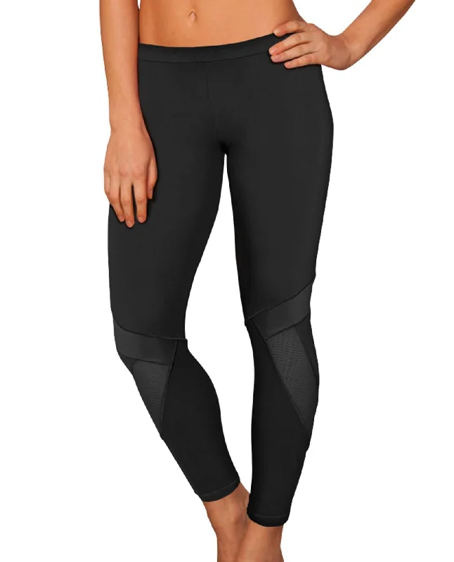 Women's Swim Leggings In Onyx Clothes Woman