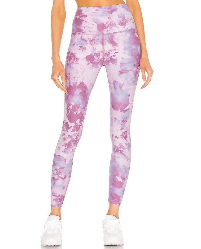 Olympus High Waisted Midi Leggings In Orchid Haze Cheap Women's Clothing Online