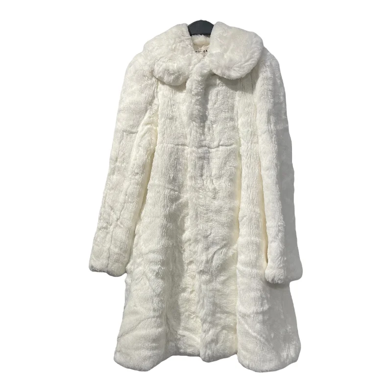 COMME des GARCONS GIRL/Coat/S/White/Acrylic/ Fashionable Women's Casual Apparel