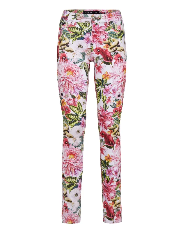 Jeggins Flowers Women's Activewear Apparel