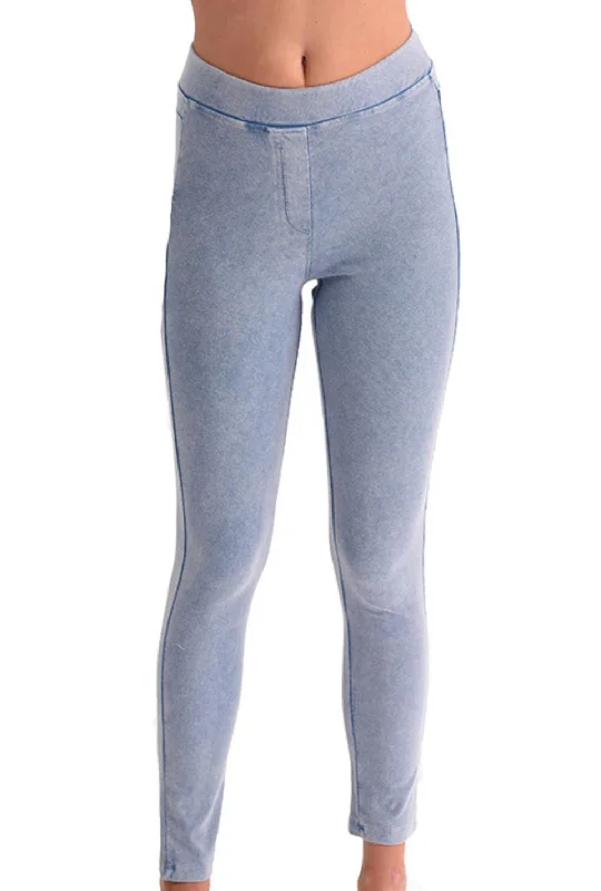 High Rise Jegging In Light Blue Casual Chic Women's Clothes