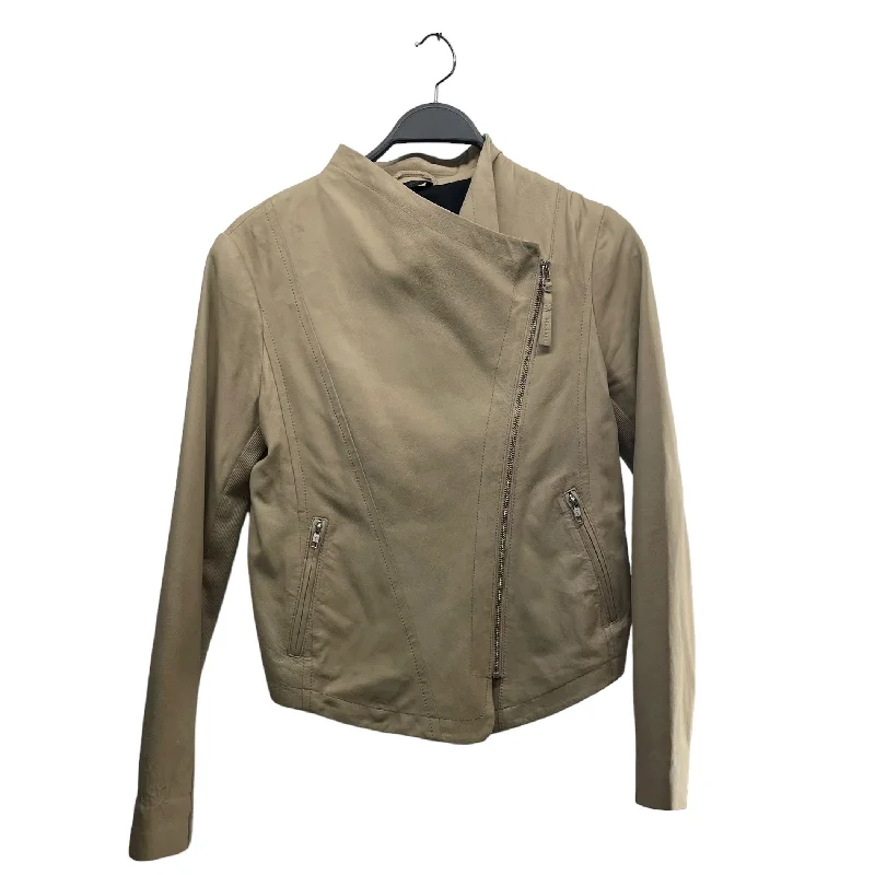 MACKAGE/Leather Jkt/M/Leather/BEG/TAN LEATHER JKT Women's Casual Garments