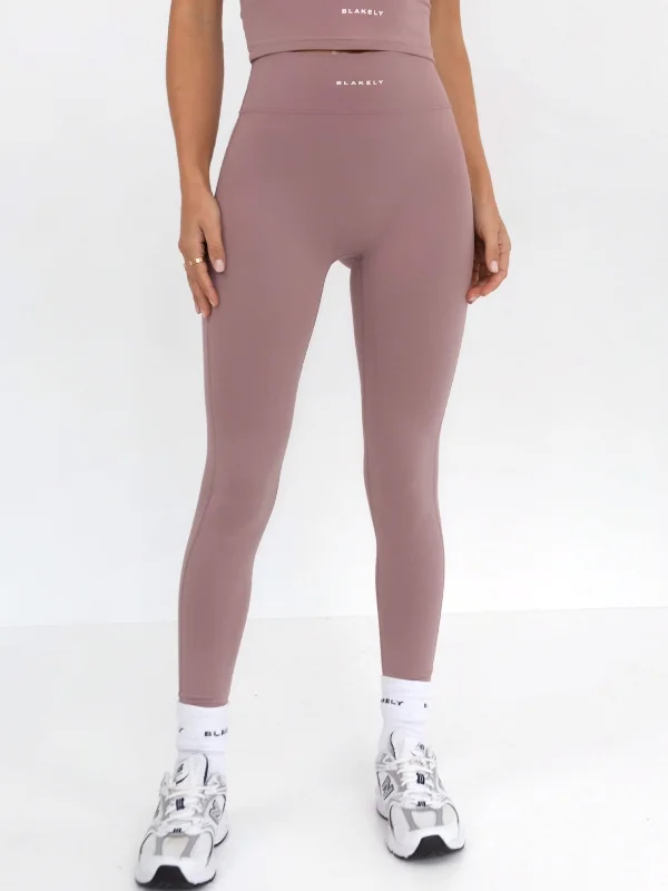 Ultimate Soft Lifestyle Leggings - Dusty Pink Women's Elegant Clothes