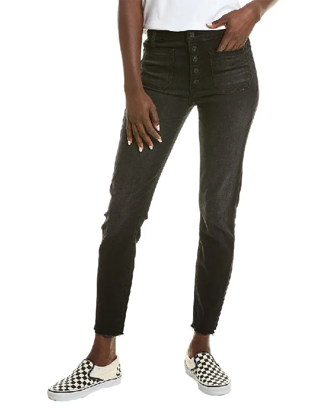 Black Orchid Ava Patch Pocket Kill The Lights Skinny Jean Comfortable Garments For Women