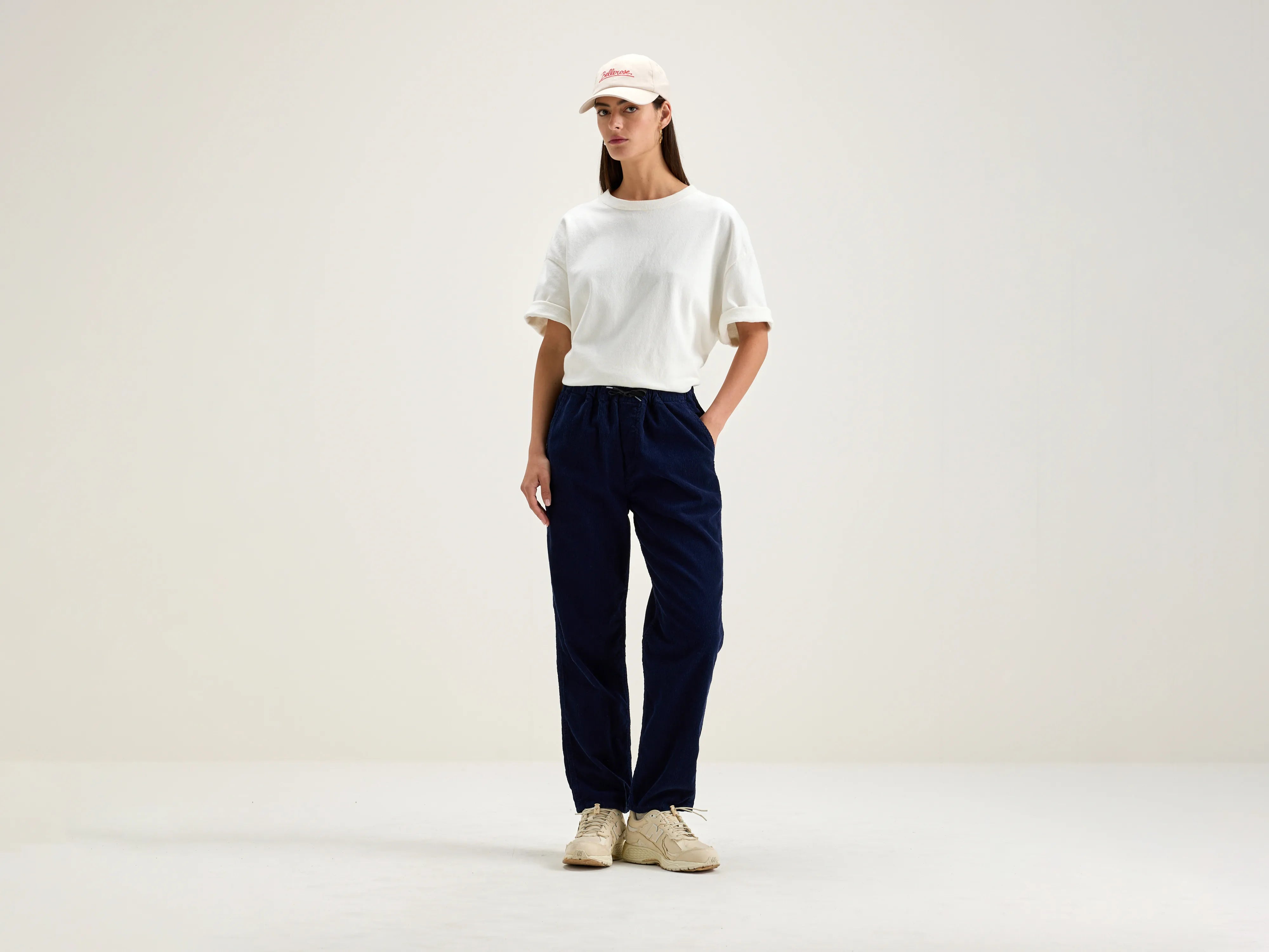 Pizzy relaxed trousers (242 / W / NAVAL) Bundle Offer