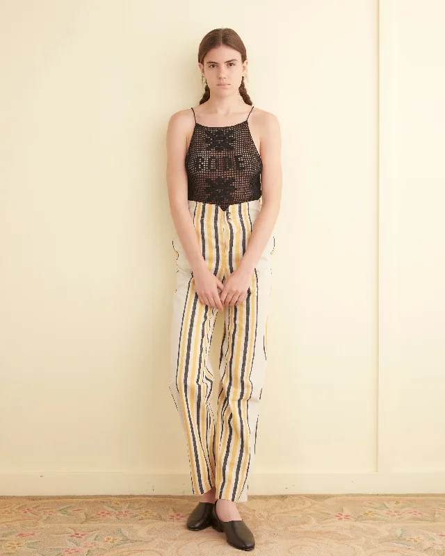 Namesake Stripe Shakey Trousers Women's Clothing Sets