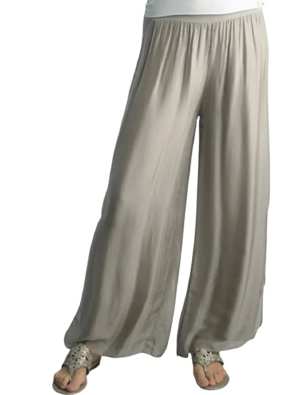 Boardwalk Pants In Taupe Women's Clothing For Special Occasions