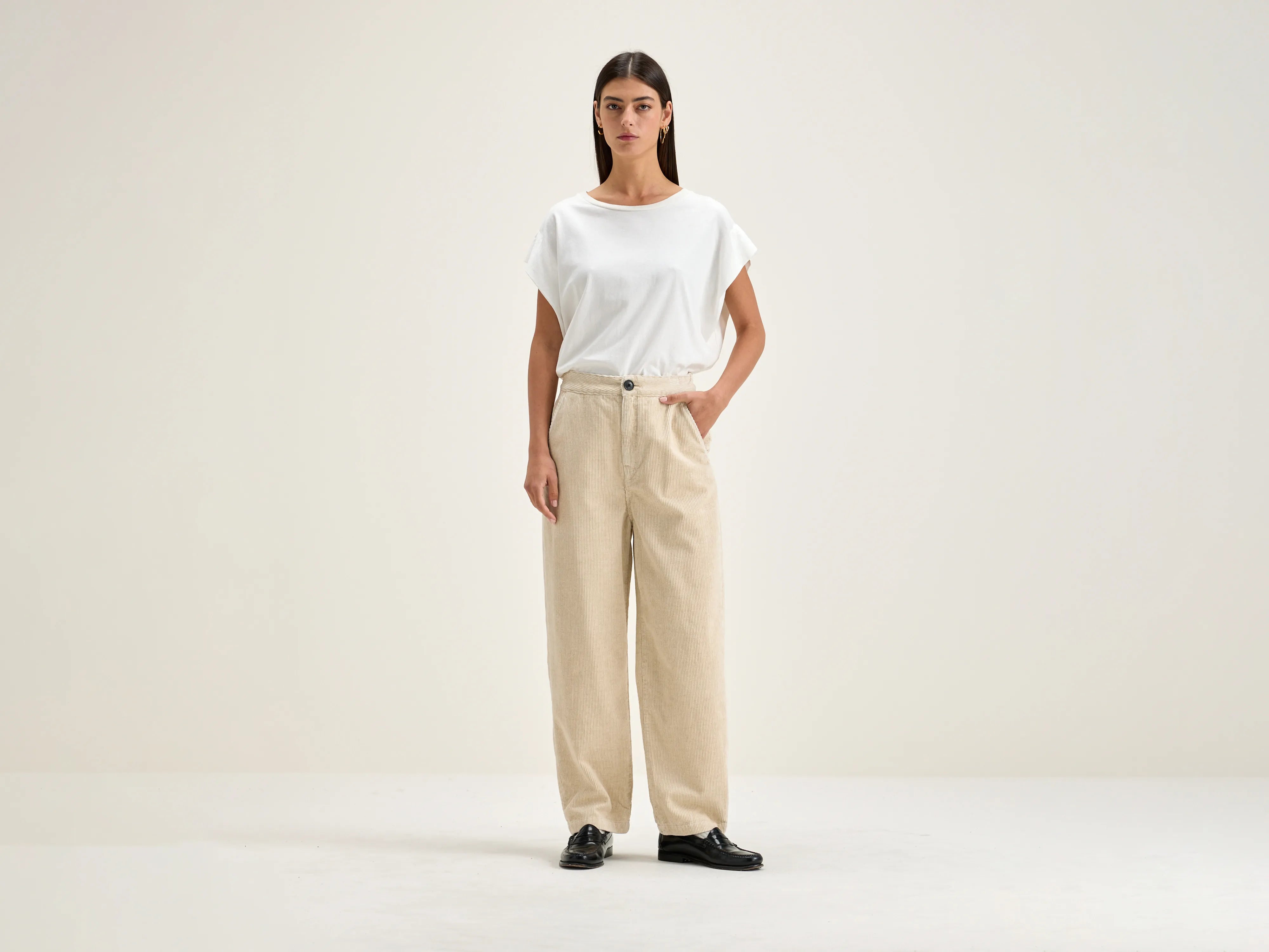 Pasop Pants (251 / W / CALCAIRE) Women's Party Clothes