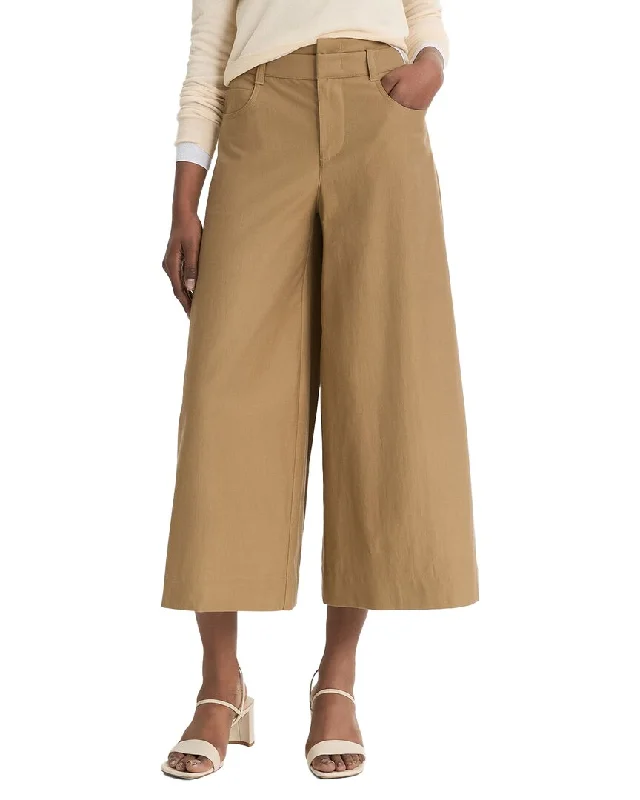 Vince Double Waistband Wool-Blend Culotte Women's Weekend Outfit